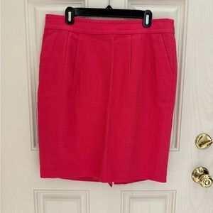 Banana republic bright Pink Pencil Skirt